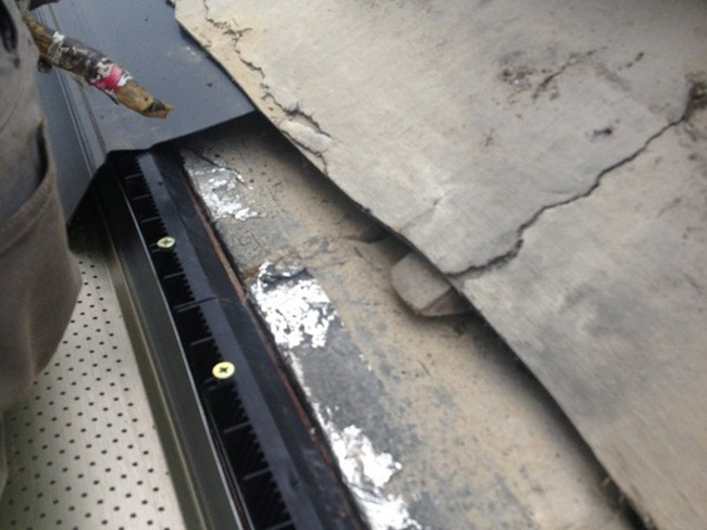 concrete gutter repair Derby